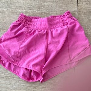 Lululemon Athletica Pink Athletic Shorts